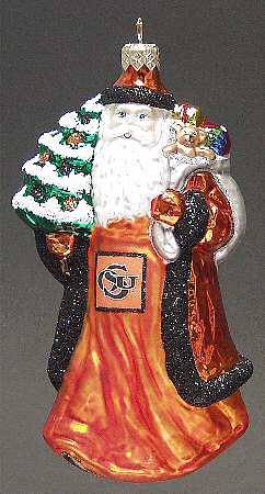 University Santa Ornaments Oregon State Beavers - Boxed