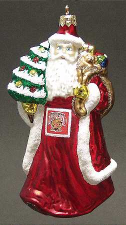 University Santa Ornaments Maryland Terrapins - Boxed