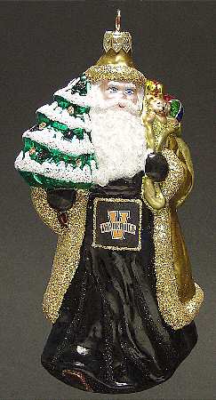 University Santa Ornaments Vanderbilt Commodores - Boxed