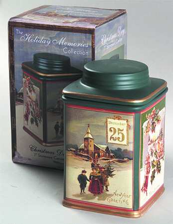 Holiday Memories-Canister Christmas Day - With Box