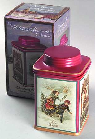 Holiday Memories-Canister Christmas Tree - Boxed