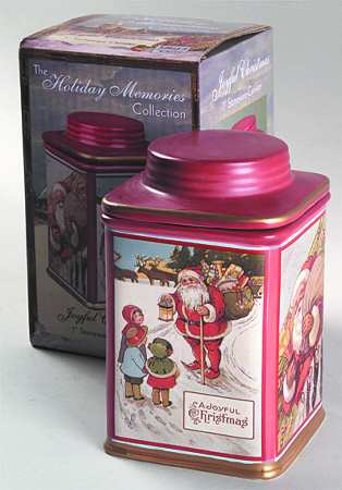 Holiday Memories-Canister Joyful Christmas - Boxed