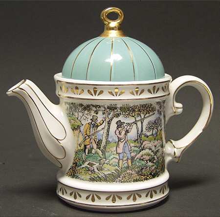 Sporting Scenes of the 18th Century Shooting-Blue Lid - Boxed
