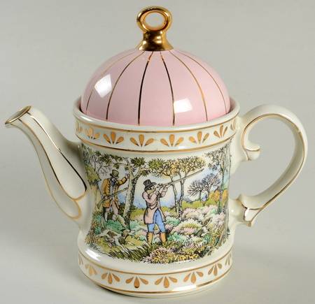 Sporting Scenes of the 18th Century Shooting-Pink Lid - Boxed