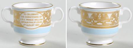 Spode Royalty Giftware Prince William Christening Mini Loving C - No Box