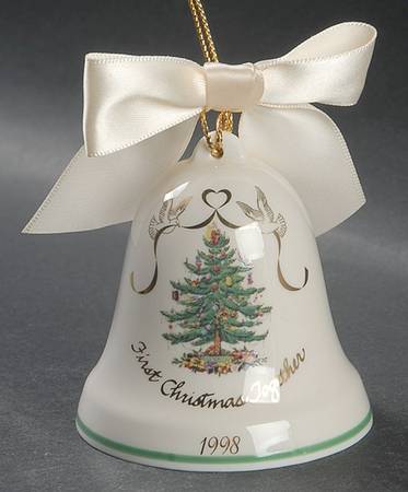 Our 1st Christmas-Christmas Tree First Christmas Together Bell - With Box