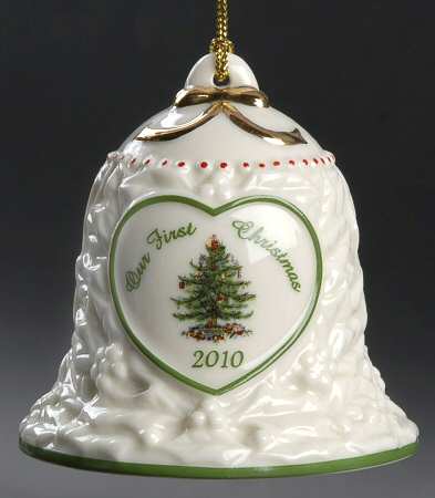 Our 1st Christmas-Christmas Tree Our First Christmas - Bell - Boxed