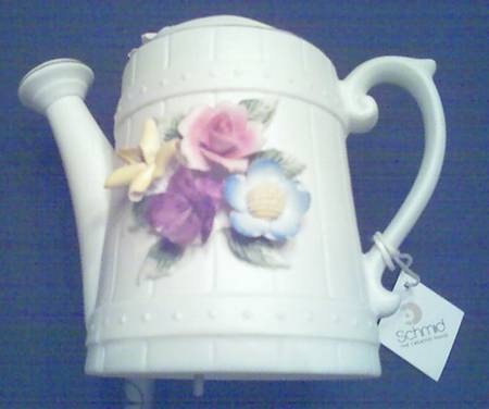 Schmid Giftware Watering Can Music Box - Boxed