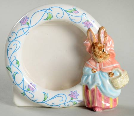 Schmid Giftware Mrs Rabbit Picture Frame - With Box