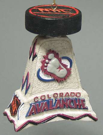 NHL Resin Ornaments Colorado Avalanche - No Box