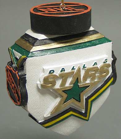 NHL Resin Ornaments Dallas Stars - No Box