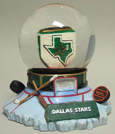 NHL Snowglobes Dallas Stars - Boxed