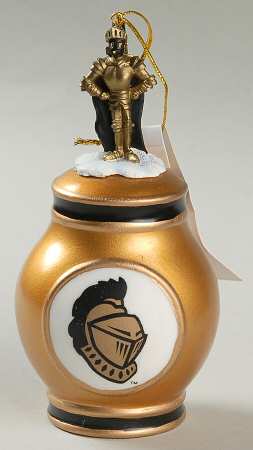 Collegiate Porcelain Bell Ornament Central Florida Knights - With Box