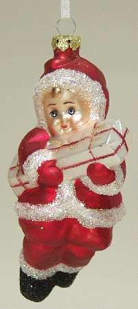 Scottish Christmas Ornaments With Love-Santa Baby - With Box 53