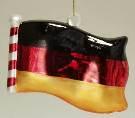 Scottish Christmas Ornaments German Flag - No Box