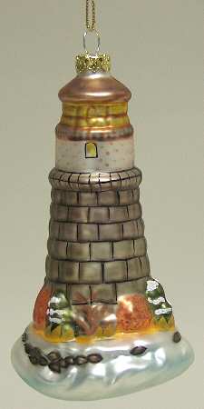 Scottish Christmas Ornaments Lighthouse - No Box
