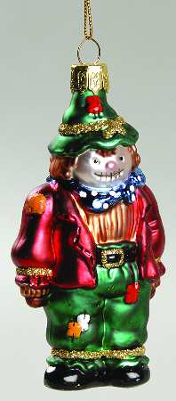 Scottish Christmas Ornaments Scarecrow - No Box