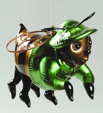 Scottish Christmas Ornaments Bessie The Bumblebee - No Box