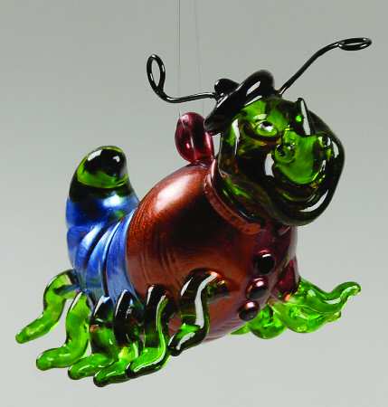 Scottish Christmas Ornaments Casey The Caterpillar - No Box