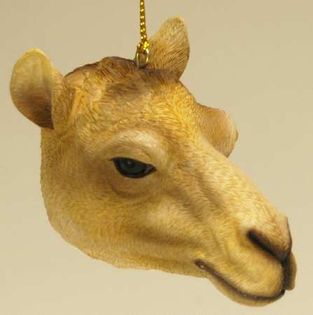 Resin Animal Ornaments Camel Head - No Box