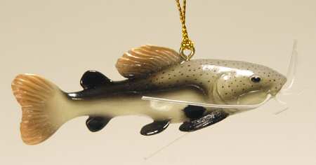 Resin Animal Ornaments Catfish - No Box