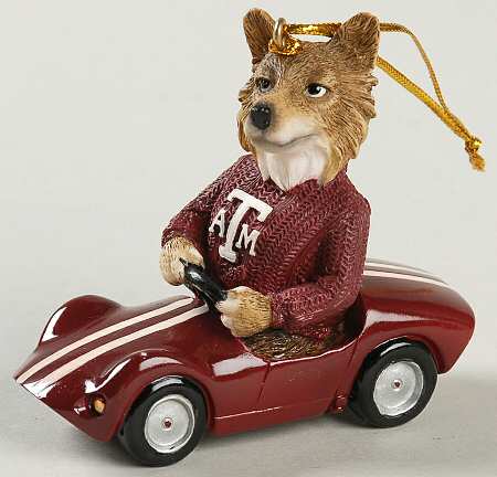 College Mascot Racecar Texas A & M  - Boxed