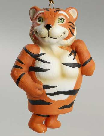 Collegiate Swing Legs Ornament Clemson Tigers - Boxed