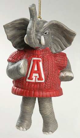 Collegiate Swing Legs Ornament Alabama Crimson Tide - With Box