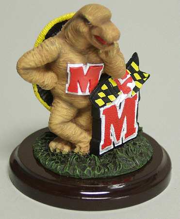 Mascot Mini Figurine Maryland Terrapins - Boxed
