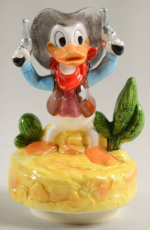 Disney Music Box Donald Duck-It's A Small World - No Box