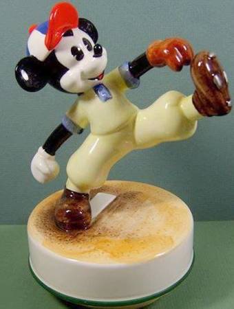 Disney Music Box Mickey Pitching - Boxed
