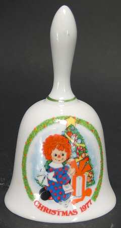 Raggedy Ann Christmas Bell Raggedy Ann Christmas Bell - Boxed