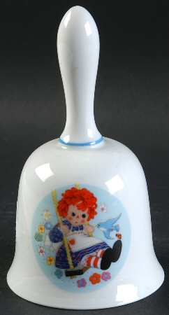 Raggedy Ann Christmas Bell Raggedy Ann Christmas Bell - No Box
