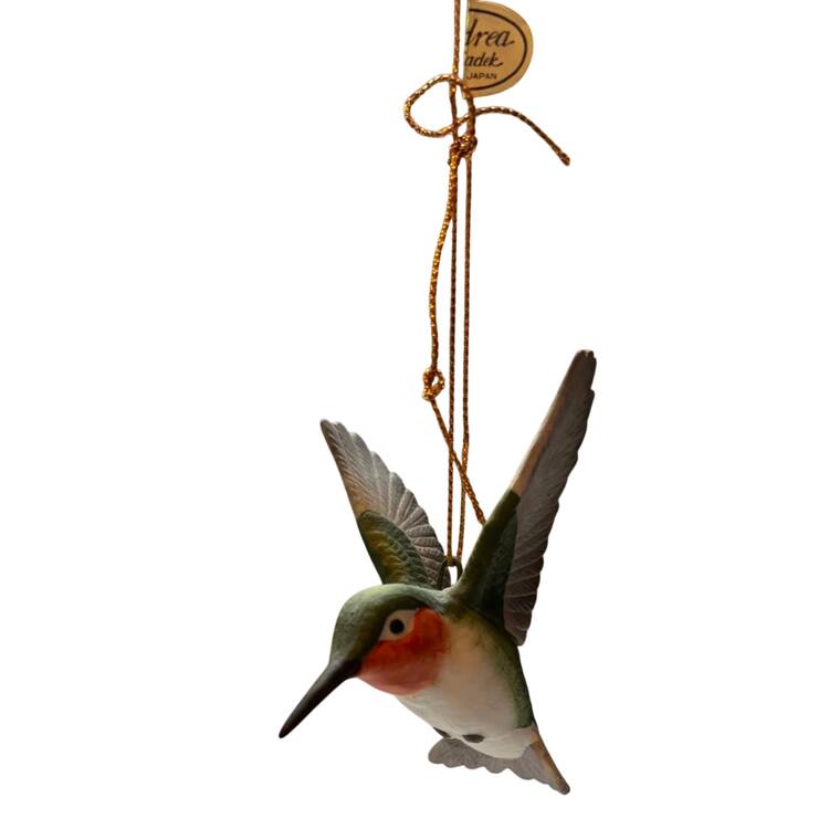Sadek Ornaments Ruby Throated Hummingbird - Boxed