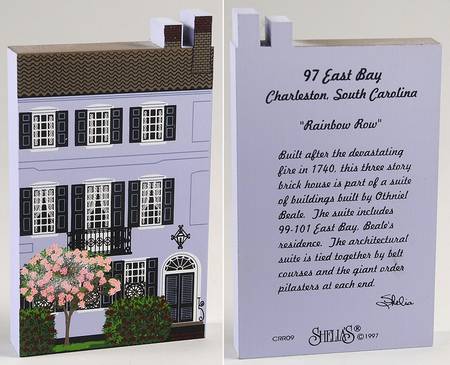 Charleston 97 East Bay Rainbow Row - No Box