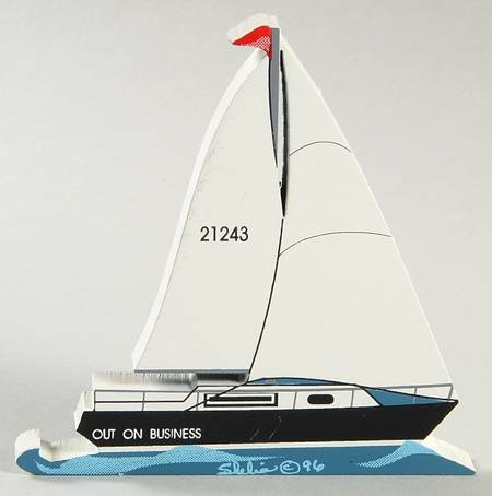 Shelia's Accessories Sail Boat - No Box