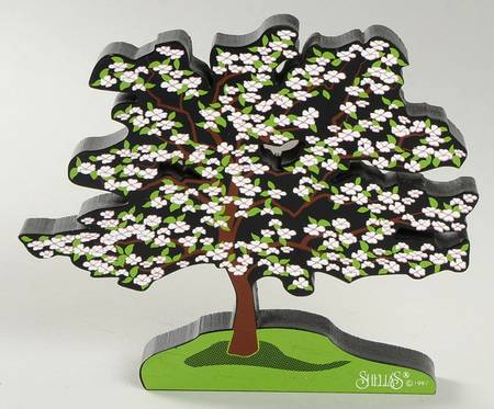 Shelia's Accessories Dogwood - No Flowers On Ground - No Box
