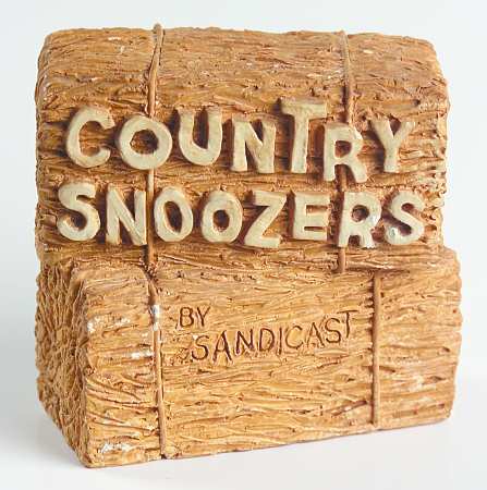 Advertising Signs Country Snoozers -2 Bundles Of Hay - Advertising Signs