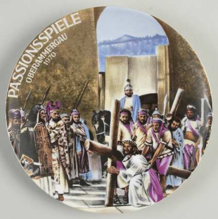 Seven Seas Plates Oberammergau Passion Play - With Box