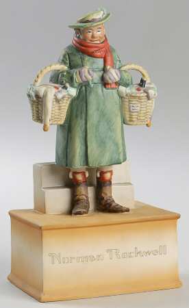 Norman Rockwell Baskets Of Joy - Boxed