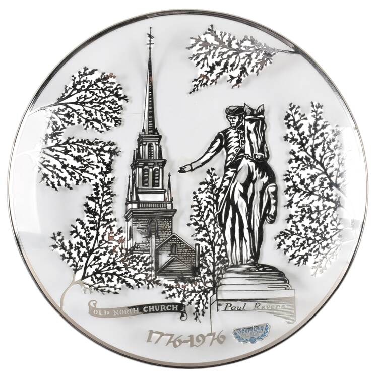 American Heritage Plate Old North Church - Boxed