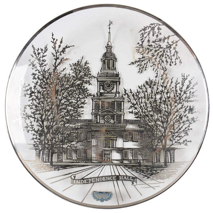 American Heritage Plate by Silver City