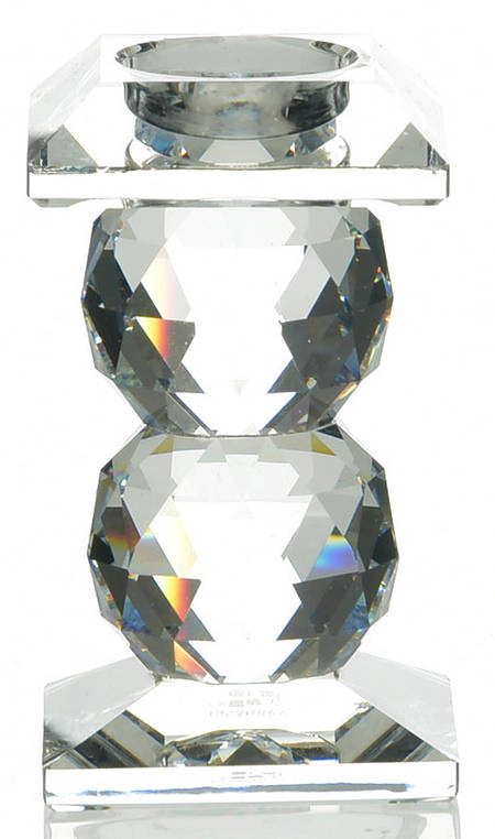 Swarovski Candleholders 109 Candleholder Single Light-Hole Style - No Box