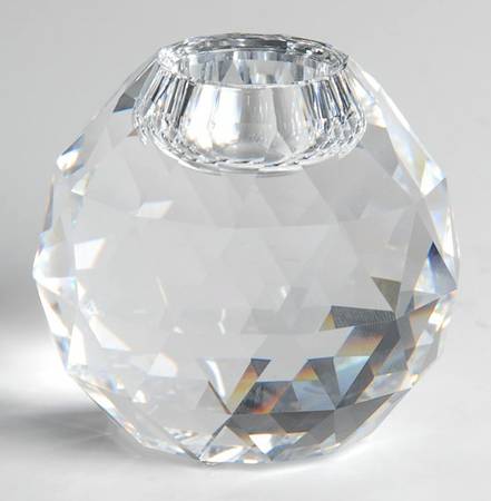 Swarovski Candleholders Global-King-Candleholder - Boxed