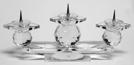 Swarovski Candleholders 107 Candleholder-Pin Style - Boxed