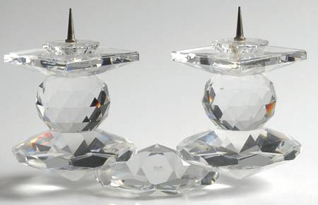 Swarovski Candleholders European Candleholder #108 - Boxed