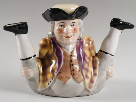 Character Tea Pot William Wad-Purple Plaid - No Box