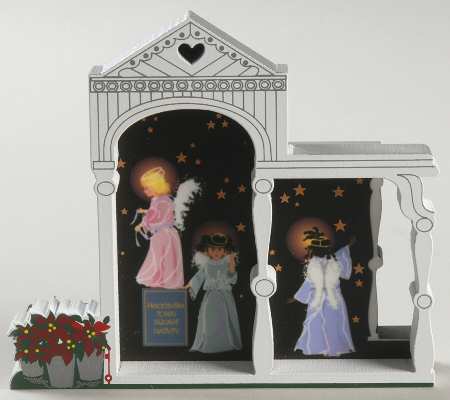 Town Square Nativity-Heartsville by Shelias Collectibles