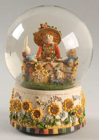 Musical Snowglobes Teatime-My Favorite Things - Boxed