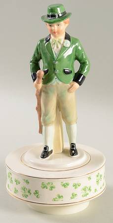 Schmid Music Box Irish Boy-Musical - Boxed